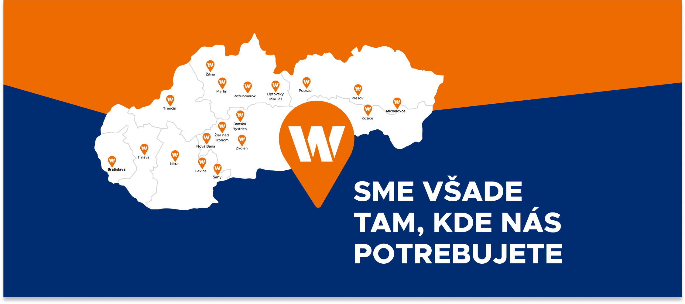 WOODCOTE pobočky a odberne miesta